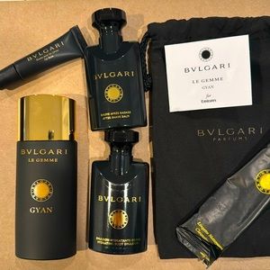 NEW set of Bvlgari Le Gemme Emirates First Class Set